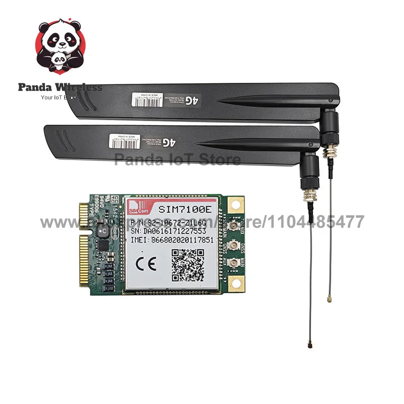 Good Price in Stock！SIMCom SIM7100E 4G LTE Module Mini PCIe Modem FDD/TDD-LTE SIM7100 PIN to SIM5320, not SIM7600E