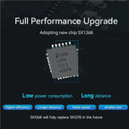 ABUO-2X EBYTE SX1268 433Mhz Lora Wireless RF Transceiver Module E22-400M33S Low Power 33Dbm Long Distance 16KM