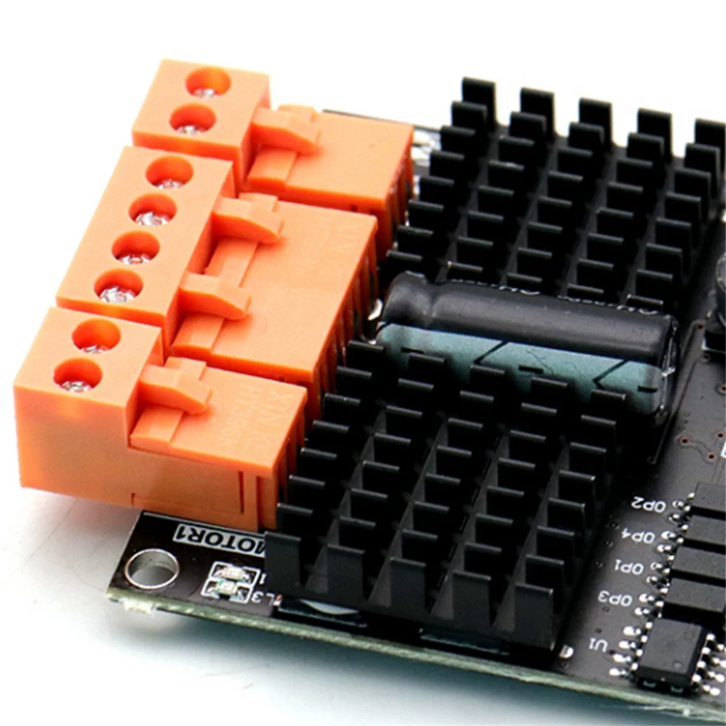 12V/24V 12A Dual Channel DC Brushed Motor Driver Module H-Bridge PWM Surpasses L298N BTS7960 10A