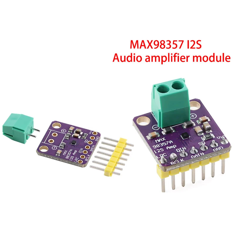 High Quality MAX98357 MAX98357A I2S 3W Class D Amplifier Breakout Interface I2S DAC Decoder for Audio
