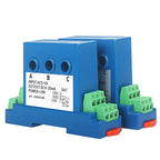 DC24V RS485 Three Phase AC Current Transmitter 0-10A 0-20A 0-30A to 4-20mA 0-10V 0-5V RS485 3-Phase Current Sensor Transducer
