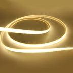 AC220V COB LED Strip Light IP67 Waterproof Flexible Ribbon 2Pin Wire/EU Plug Tape Lamp 3000K/4000K/6000K Outdoor Linear Lighting