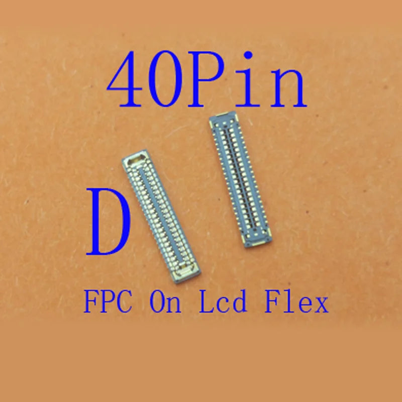 2-100Pcs Charging Lcd Display FPC Connector Usb Plug For Samsung Galaxy A73 A25 A35 A556 A55 A53 A15 A155 A33 A336 40 78 Pin