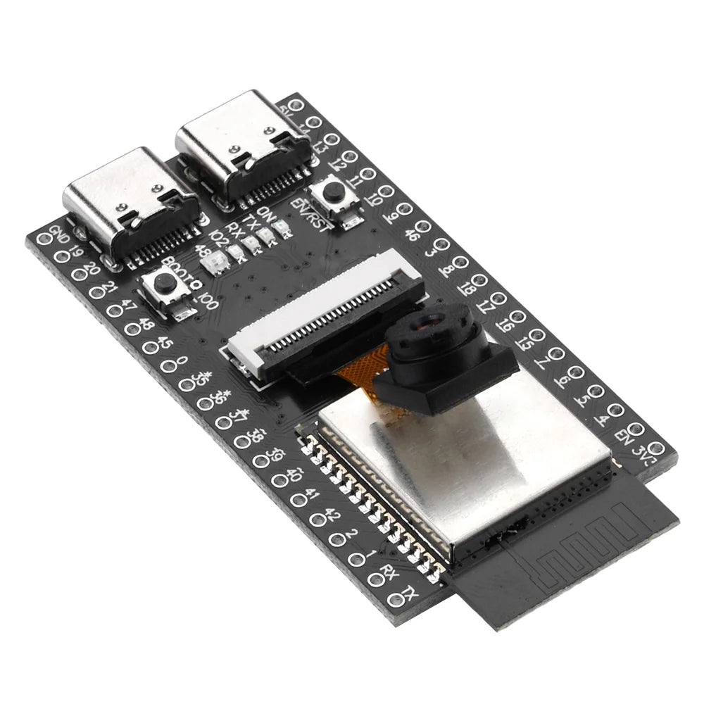 ESP32-S3-N16R8 Dual Type-C OV3660 Camera ESP32-S3 CAM Development Board WiFi/Bluetooth Module OV5640/OV2640 Cameras