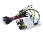 MB-102 MB102 Breadboard 400 830 Point Solderless PCB Bread Board Test Develop Dupont line DIY for arduino laboratory SYB-830