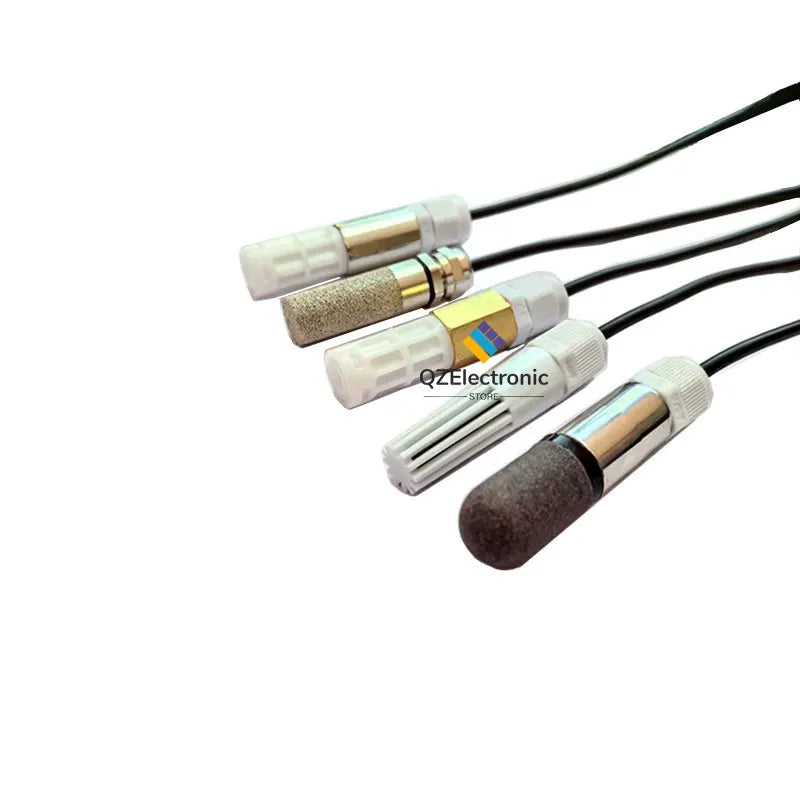 SHT20 SHT30 SHT40 SHT41 SHT45 Temperature Humidity Sensor Module Probe Stainless Steel 1M I2C Output Digital Capacitance Sensor