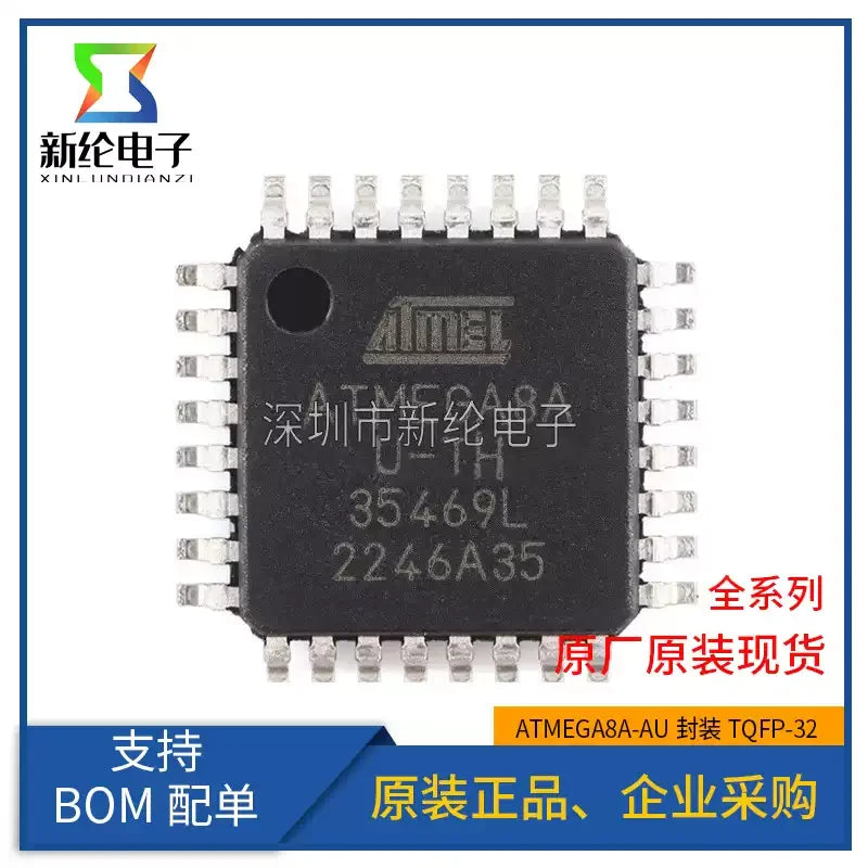 5-30pcs original genuine ATMEGA8A-AU TQFP-32 patch ATMEGA8A 8-bit microcontroller AVR