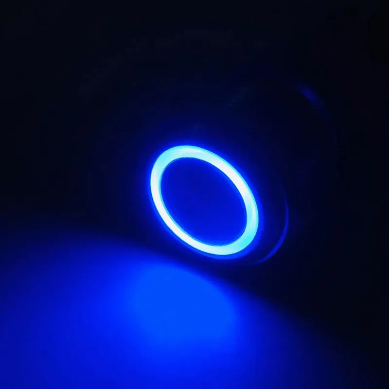 10A 15A 20A waterproof high current metal button switch 16MM19MM22MM automotive LED self-locking reset switch 3V5V6V12V24V220V