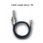1PCS SHT40 SHT30 SHT20 SHTC3 Digital Temperature Sensor Stainless Steel Probe with G 1/2 Thread I2C IIC Interface