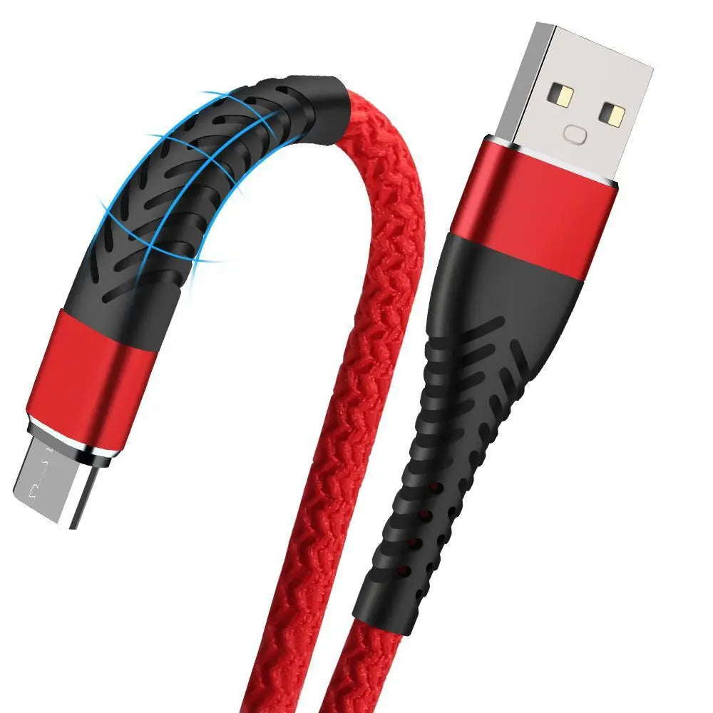 1 Pcs 1M 2M 3M 2.4A Fast Phone Charger Charging Cable Micro USB Cables USB C Cable USB Type C Cable Type-C Charger