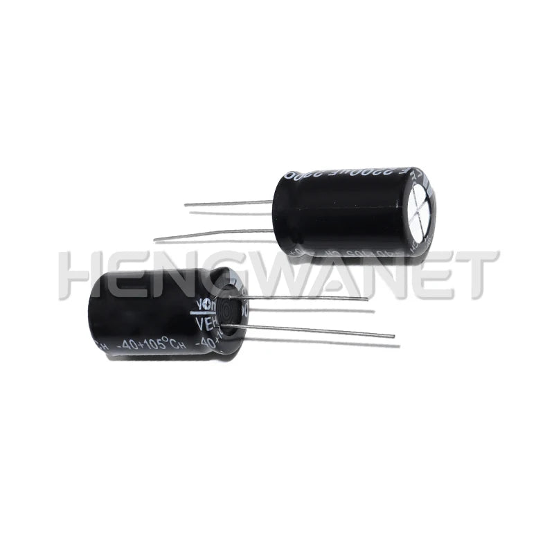 10pcs 2200uF 25V 2200MFD 25Volt Aluminum Electrolytic Capacitor Radial 2200mf25v 2200uf25v 25v2200mf 25v2200uf