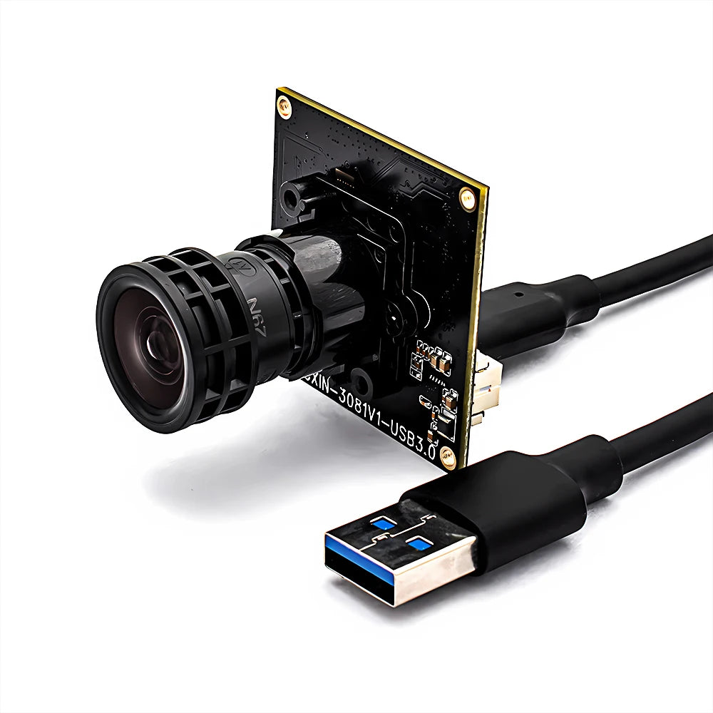 2.3MP 120FPS Global Shutter USB 3.0 Camera Module AR0234 1/2.6" CMOS M16 Lens UVC Plug Play Machine Vision Video Conferencing