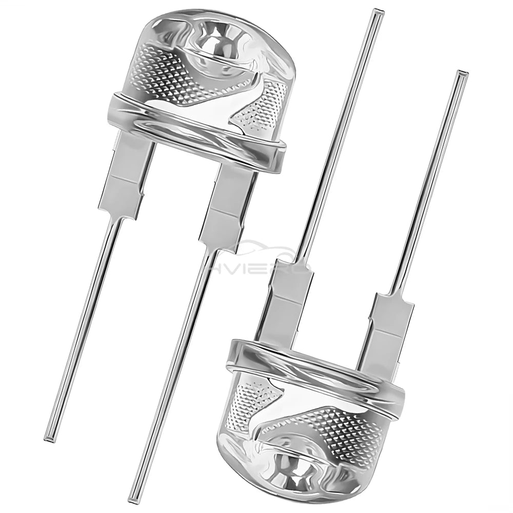 50/500PCS 8mm Straw Hat 0.5W White Warm Red Yellow Blue Green Emitting Diode LED Wide Angle Ultra Bright Bulbs Light Lamp Diodes