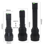 500Yards C14 Tactical Infrared Flashlight IR 850nm 940nm LED Zoomable 1 Modes Hunting Torch 18650 Night Vision infrared Device