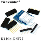 ESP8266 D1 Mini Pro V3.0 Wifi Development Board Nodeu WS2812 RGB DHT11 DHT22 AM2302 Relay DS18B20 BMP180 Motor For Wemos Diy Kit