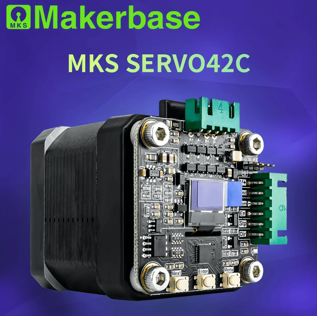 Makerbase MKS SERVO42C   NEMA 17 Closed-Loop Stepper Motor Driver (Ultra-Silent)  Alternative to TMC2209