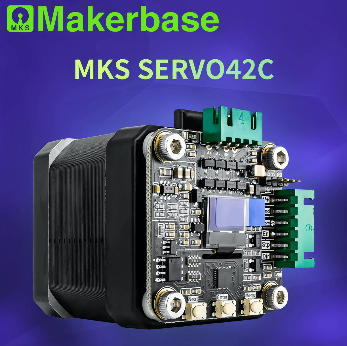 Makerbase MKS SERVO42C   NEMA 17 Closed-Loop Stepper Motor Driver (Ultra-Silent)  Alternative to TMC2209