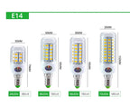 E27 LED Lamp E14 LED SMD 5730 220V Corn Light Bulbs 24 36 56 72LEDs Lamparas LED Chandelie For Home Decoration Ampoule Led Light