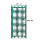5x7cm/2x8cm/3x7cm/9x15cm/8x12cm Universal Through Hole Perfboard Double Sided PCB Prototype Board  Perfboard for DIY Electronics