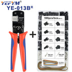 JST Terminals YE-013BR Crimping Tool XH2.54/PH2.0/ZH1.5/SH1.0/ DuPont 2.0/2510 Molex Mini Ratchet Pliers 0.03-0.5mm²/32-20AWG