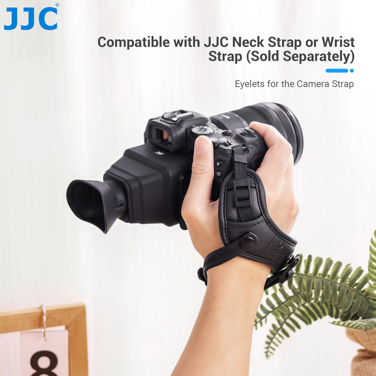 JJC 3X LCD Viewfinder Camera Extender Eyecup Eyepiece Collapsible Fit 3.0' Screen for Nikon Z30 Sony ZV-1 RX100 Fuji X-T30 III
