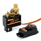 DSPOWER 2g Plastic/Metal Gear Motor Mini Micro Servos for RC Car Airplanes Fixed-wing Quadcopter Boat Plane Robot Wltoys Axial