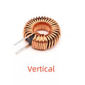 80125 Toroid Core Inductor 22/33/47/100uH Iron Silicon Aluminum Winding Magnetic Ring Coil