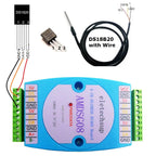 8 DS18B20 Temperature Acquisition Module / RS485 MODBUS RTU Communication Replace WP3066ADAM