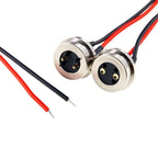 1/3/5 Pair Circular Shape Magnetic Pogo Pin Connector 1 2 3 4 5 Pole Male Female Probe DC Power Charging Round Profile