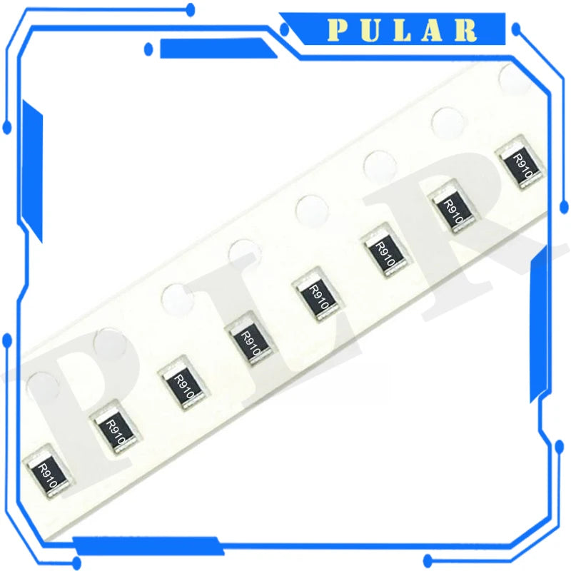 100PCS 5% SMD resistor 0402 0603 0805 1206 1210 1K 1K2 1K5 1K6 1K8 2K 2K2 2K4 2K7 3K 3K3 3K6 4K7 5K1 5K6 6K2 6K8 7K5 8K2 9K1 10K