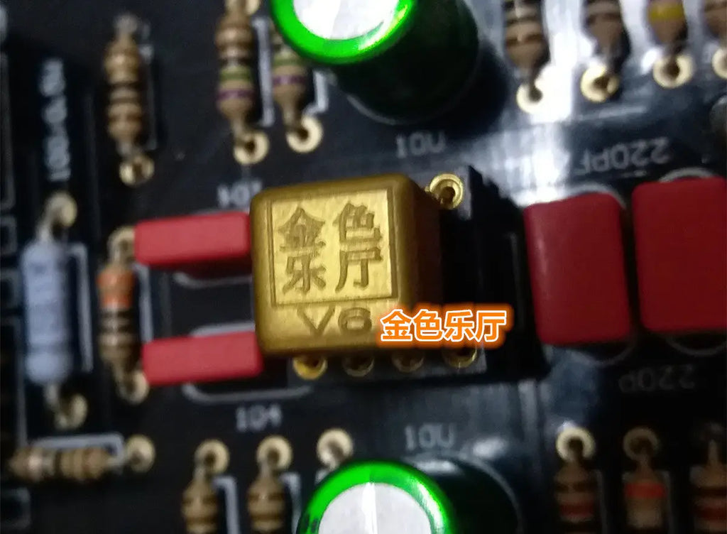 1PCS V6 Dual OP AMP Upgrade Gold Seal SS3602 MUSES02 OPA627BP For DAC Headphone Amplifier