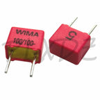 5pcs WIMA Film Capacitor Hi-Fi Audio 63V 100V 0.1UF 1NF 0.01 1UF 2.2UF 3.3UF 47NF 22NF 470PF 0.47uf 100PF 1000PF 104 102 101 105