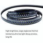 100PCS 5050 0805 LED SMD SMT Chip Red Yellow Green White Blue Orange Purple Pink RGB Emitting Diode Light 3.3V Voltage Neon Lamp