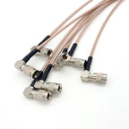 HD SDI Cable Straight BNC Female to Mini BNC DIN 1.0/2.3 CC4 Male RG179 Pigtail 75 Ohm for Blackmagic HyperDeck Shuttle