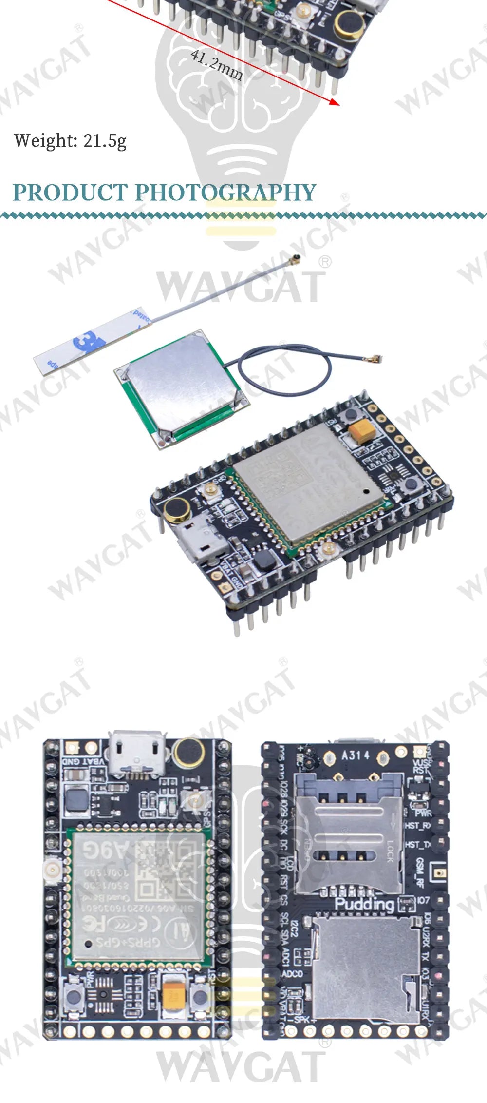 GSM / GPRS + GPS / BDS Development Board A9G Development Board \ SMS \ Voice \ Wireless Data Transmission + Positioning