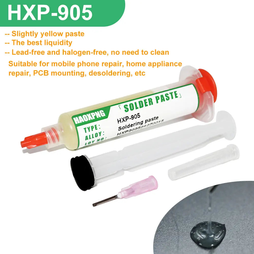 No-clean Soldering Flux Grease Computer Chips Phone Led Bga Smd Pga Pcb Repair Tools Lead Free