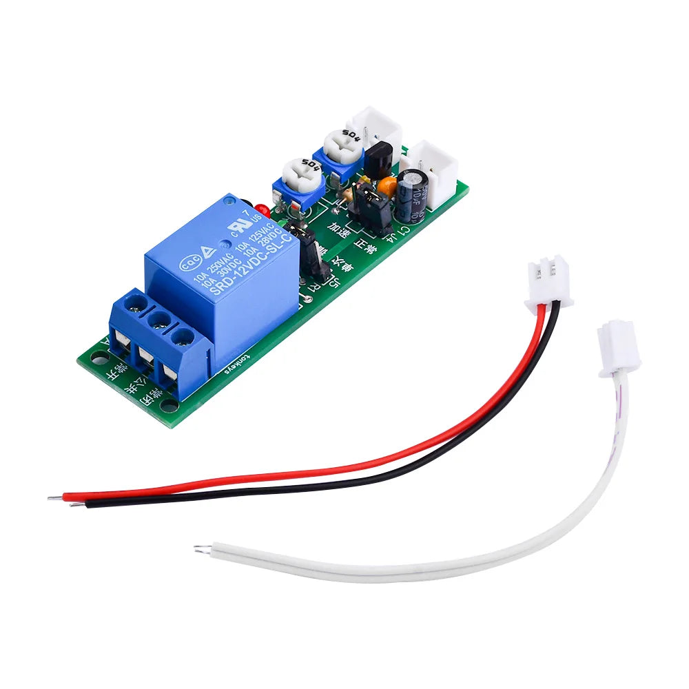JK11 0-24H Cycle dual-Adjustable Timer Delay On/Off Switch Relay DC 5V 12V 24V Timer Delay Relay Module Electronic Component