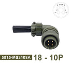 18S-3 18S-10 18S-11 Circular Connector 5015 MIL STD Plug Socket Military Specification Connector MIL-C MS3102A MS3106A MS3108A