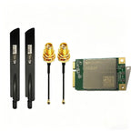 Quectel EC25-AF MINIPCIE+4G antenna USB Adapter With card slot LTE CAT4+GNSS Module EC25AFFA-512-SGAS for North America