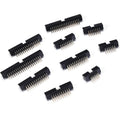10Pcs IDC Box Headers PCB Connector 1.27mm 2.0mm 2.54mm Pitch Double Row DC3 Male Socket Straight Idc Headers for Electronics