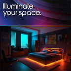 RGB 5050 Strip Light with 24 Key Controller, 1m~40m Led Strip Lights for Bedroom, Kitchen, TV, Holidays (Halloween, Birthday)