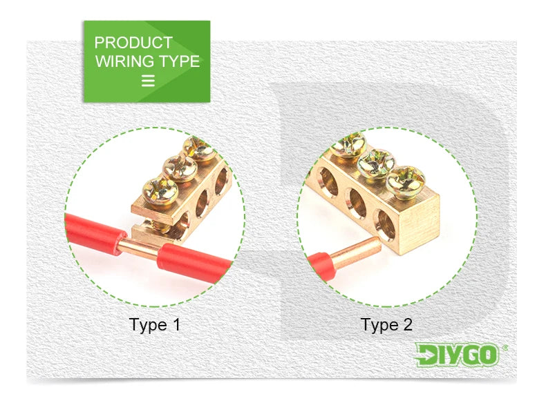 High Power 60A/80A/100A 400V/1000V 1.0-16mm2 No disconnection Wire Connector Cable Splicing Wiring Terminal Block Junction Box