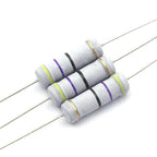 20pcs 2W Carbon Film Resistor 5% Resistance 0.1Ω-2MΩ 0.47 10 47 100 200 470 820 1K 4.7K 10K 47K 100K 200K 330K 470K 1M 1.2M Ohm
