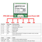 QUESCAN Ublox M10 M9 10Hz GPS Module GNSS Galileo BeiDou GLONASS QZSS SBAS ESP32 Arduino STM32 NMEA GPS Receiver ublox10 ublox9