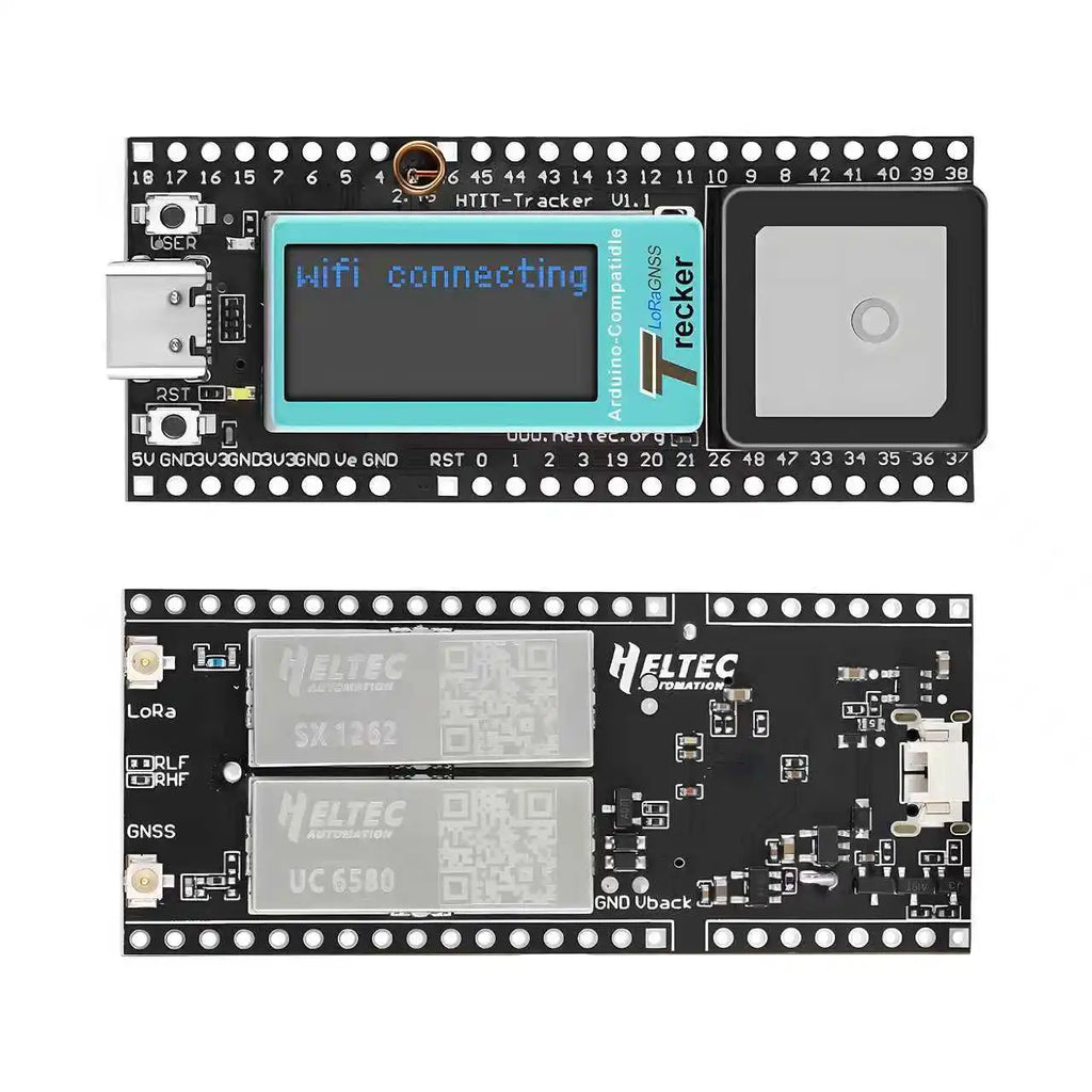 Heltec Wireless Tracker V1/V2 ESP32S3 SX1262 Meshtastic LoRa Node Bluetooth Low Power Design for Asset Tracking IoT Monitoring