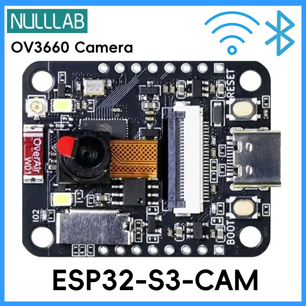 ESP32S3-CAM Development Board ESP32-S3R8 WiFi Bluetooth Wireless Video Transmission Module OV3660 OV2640 Camera