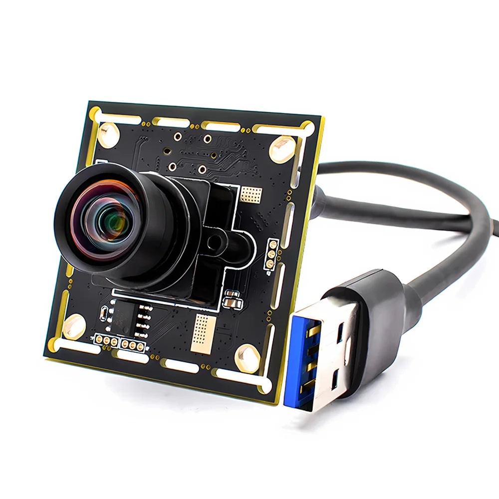 USB3.0 Global Shutter 1.3MP 200fps HD Camera Module 400fps High Speed Motion Camera Board Plug And Play With No Distortion Lens