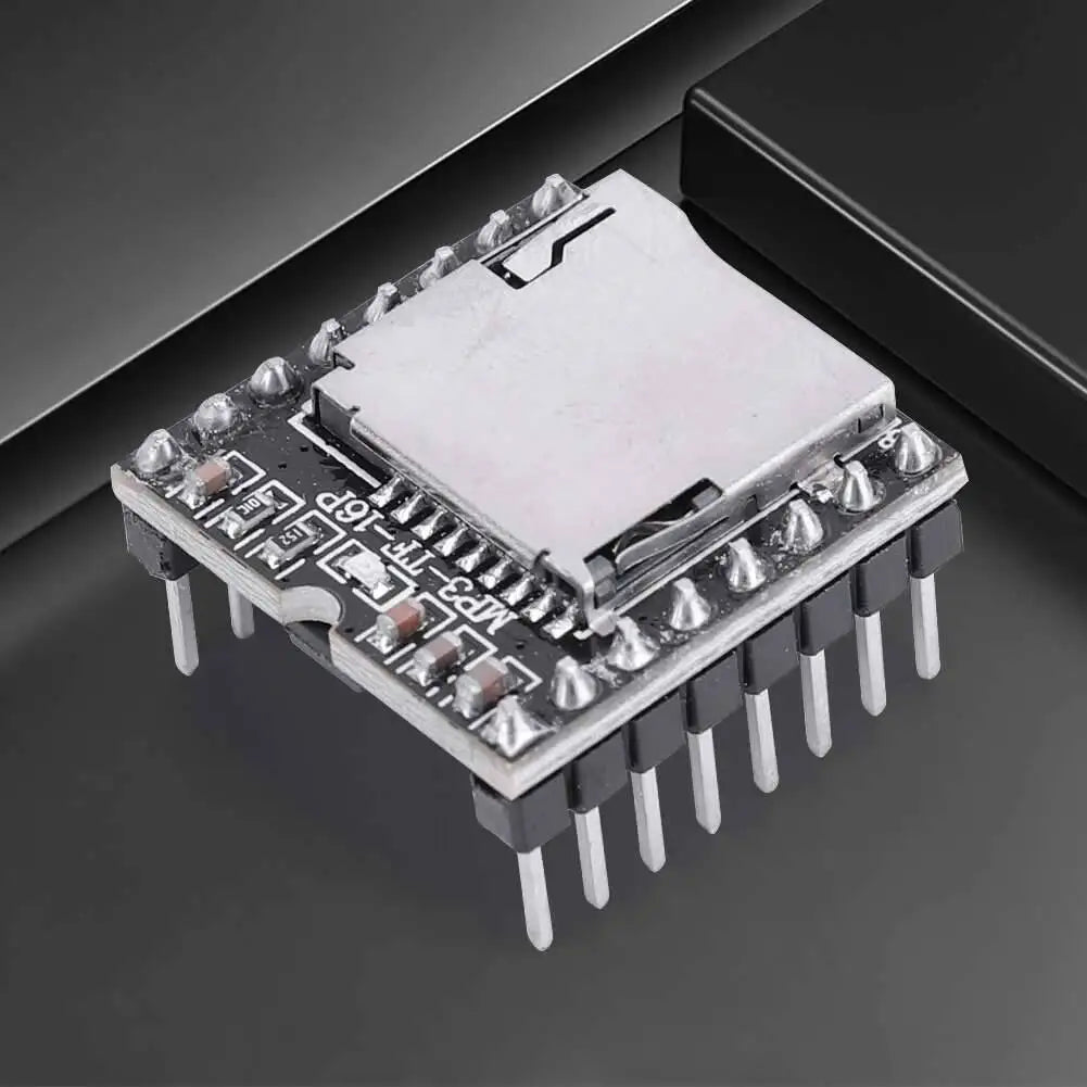 Dfplayer TF Card U Disk Mini MP3 DF Player Audio Voice Module IO/Serial Port/AD MP3-TF-16P For Arduino