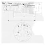 1 Set 4 Pin MS5015 Military Standard Aviation Electricity Plug MS3108A-18-10S/P MS3102A Straight Elbow Male Female Connector