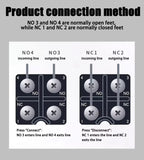 Limit Switch, CNTD CWLNJ‑S2 aluminum alloy housing 1NO1NC contact, 10A 250VAC IP65 flexible spring rod, position sensor for mach